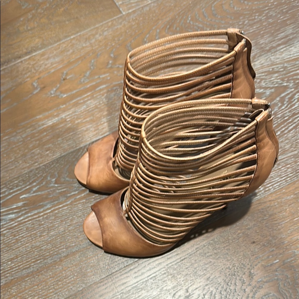 Gucci , SEXY Tan Strappy Women's Heels